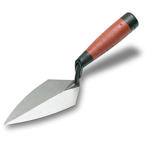 Image of MARSHALLTOWN 45 6DC Philadelphia Pointing Trowel – 6" x 2¾" Single‑Piece Forged High Carbon Steel Blade, DuraCork® Handle, Ideal for Mortar Repairs, Detailing & Masonry Work