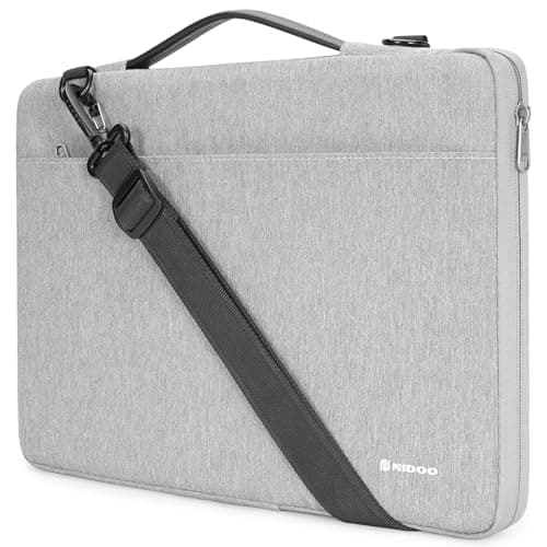 Image of NIDOO 15.6 Inch Laptop Sleeve Shoulder Messenger Bag Protective Computer Case for 15.6" ThinkPad T15 L15 E15 / IdeaPad Flex 5i / Yoga 7i / ThinkPad X1 Extreme P16 T16 Z16 / G16 Gaming/MateBook D16