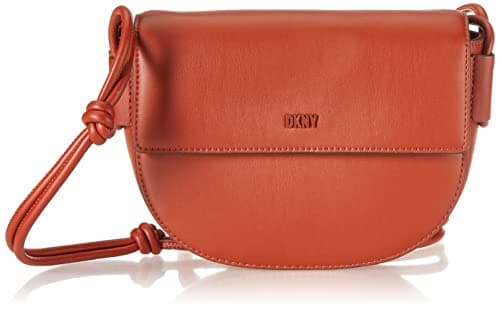Image of DKNY Women's R22ezs68-z8i-medium Crossbody, Brick Red, One Size