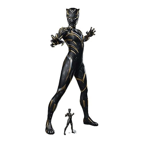 Image of Star Cutouts SC4302 Shuri Black Panther Cardboard Cutout With Mini - Wakanda Forever
