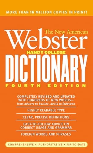Image of The New American Webster Handy College Dictionary: Fourth Edition