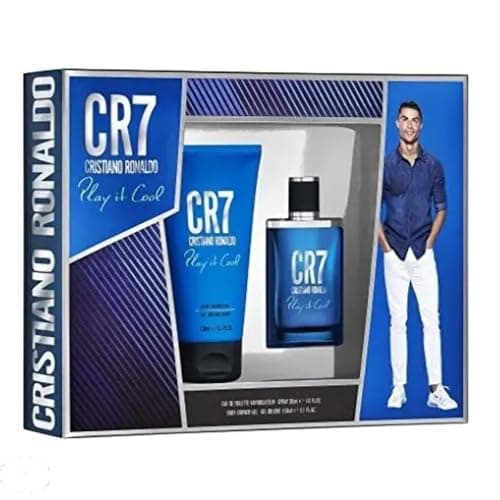 Image of Cristiano Ronaldo Play It Cool 2 Piece Gift Set: Eau De Toilette 50ml - Shower Gel 150ml