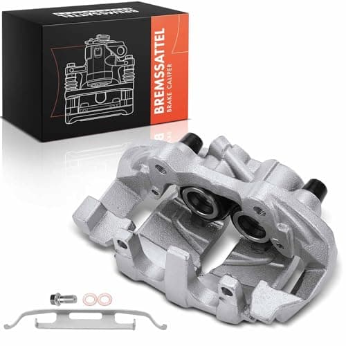 Image of Frankberg Brake Caliper Disc Brake Front Right with Bracket (hole spacing 110mm) Compatible with E-Class W211 E-Class T-Model S211 Replace# 1644202483