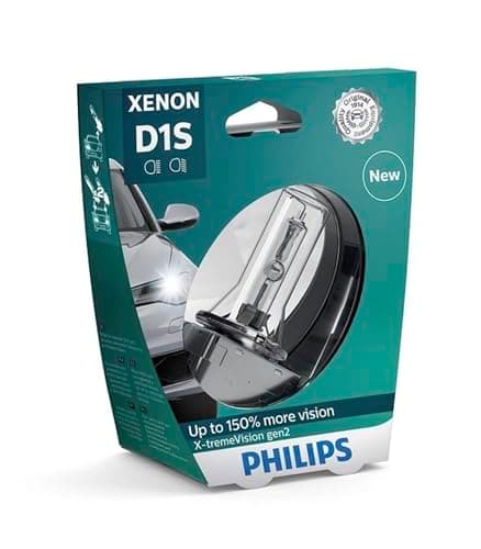 Image of Philips 85415XV2S1 X-tremeVision gen2 Xenon headlight bulb D1S, single blister