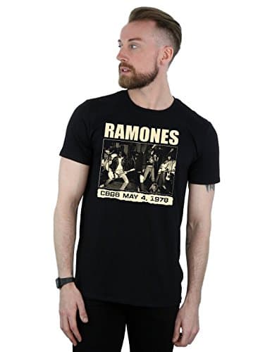 Image of Absolute Cult Ramones Men's CBGB 1978 T-Shirt XX-Large Black