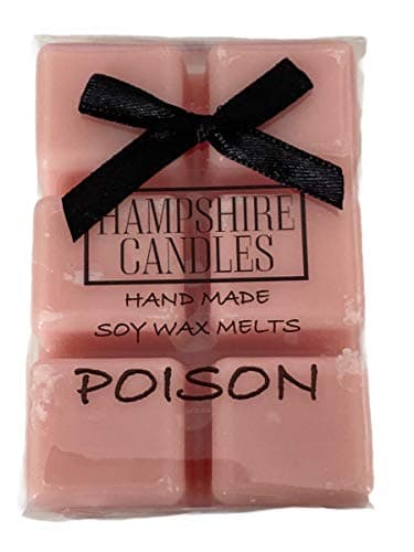 Image of Poison Scented Wax Melts – Strong Fragrance Soy Wax Melts | Highly Scented | Vegan, Cruelty-Free, Eco-Friendly | Approx. 80g Snap Bar