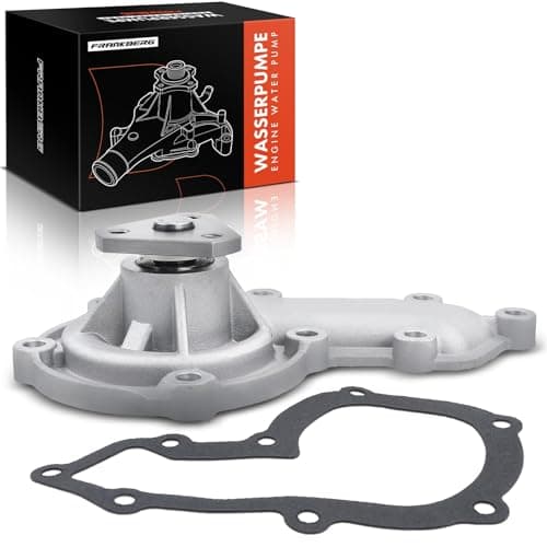 Image of Frankberg Water Pump with Sealing Ring Compatible with Defender Station Wagon L316 2.5L 1994-1998 Discovery I LJ 2.5L 1994-1998 Replace# PEB500090