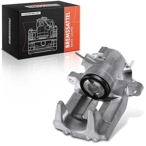 Image of Frankberg Brake Caliper Disc Brake Brake system Rear Left Aluminium Compatible with P.a.s.s.a.t P.a.s.s.a.t Variant A6 A6 Avant Allroad Replace# 8E0615423A