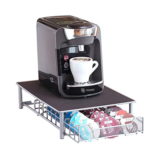 Image of Neo 60 Pod Coffee Capsule Holder Dispenser Stand Drawer Storage Rack Suitable For Tassimo Pods