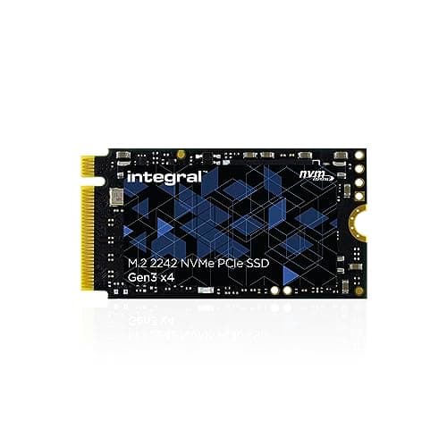 Image of Integral 256GB M.2 NVMe 2242 PCIe Gen3 x4 SSD – READ speed up to 3000MB/s, WRITE speed up to 1200MB/s – Internal Solid State Drive. PC, NUC, Ultra-thin laptop and tablet compatible
