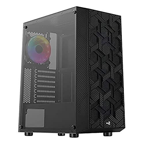 Image of Aerocool Hive-G-BK-v3 Midi Tower Black