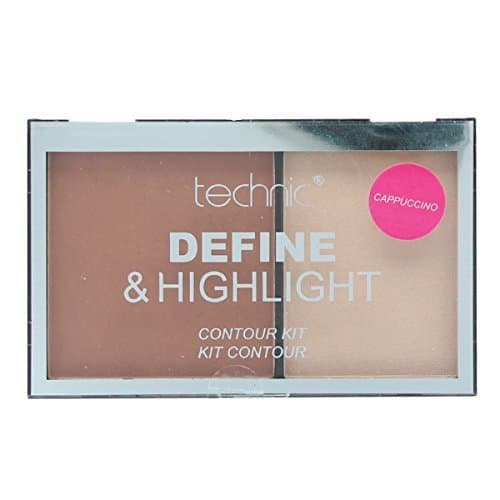 Image of Technic Define & Highlight Duo Contour Kit Bronzer & Highlight Powder 5.5g-Cappuccino