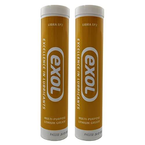 Image of Multi Purpose Grease Cartridge EP2 Tube EXOL Lithium grease 400g (PACK of 2)