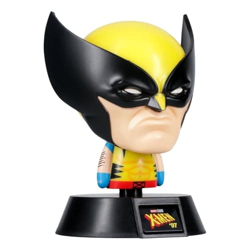 Image of Paladone Wolverine Icon Light - Officially Licensed Marvel Merchandise, X-Men Character Shaped Lamp for Bedside Table or Desk Decor, Battery Powered Disney Collectable