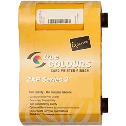 Image of 800033-806 Gold Ribbon Tape for Zebra ZXP Series 3 Printers 1000 Images