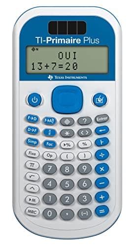 Image of Texas Instruments TI Primary Plus Scientific Calculator White