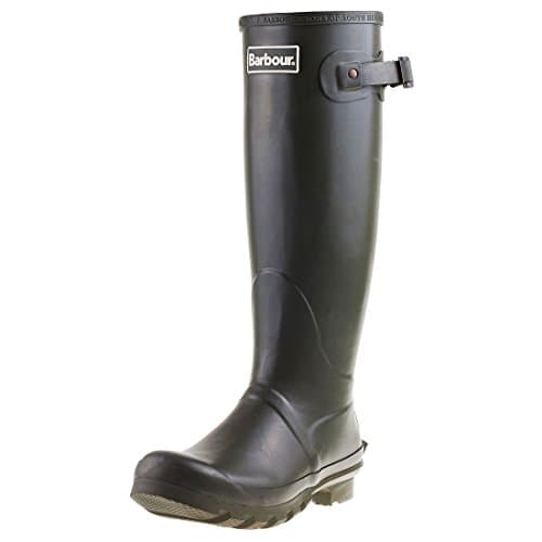 Image of Barbour Womens Bede Wellingtons Snow Mid Calf Waterproof Winter Boots - Olive - 5