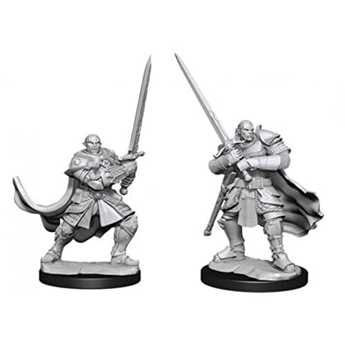 Image of WizKids D&D Nolzur's Marvelous Unpainted Miniatures: Half-Orc Paladin Male (Wave 15)