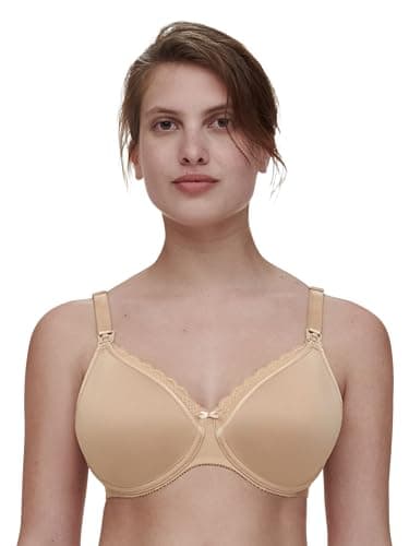 Image of Chantelle Women's Merci Lightweight Nursing Bra, Nude, 32DD/32DD