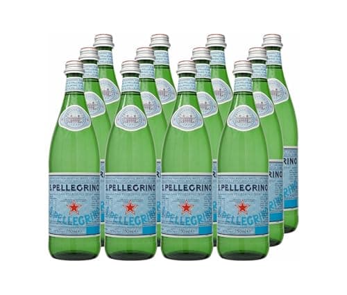 Image of San Pellegrino Sparkling Natural Mineral Water Glass 12x750ml