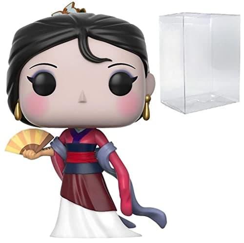 Image of Disney: Mulan - Mulan Gown Version Funko Pop! Vinyl Figure (Bundled with Compatible Pop Box Protector Case)