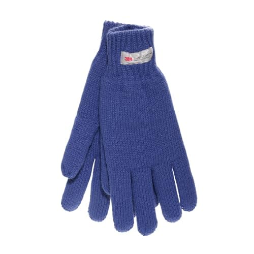 Image of GM Apparel Ladies 3M Thinsulate Gloves | Thermal Knitted Gloves | Extra Warm & Lightweight Outdoor Winter Ski for Women - Denim
