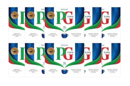 Image of PG Tips Decaf Tea Bags 70 Tea Bags (10 Pack)
