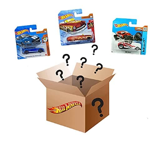Image of Hot Wheels 3-Pack Toy Cars Diecast 1:64 (Assorted Models), Gift for Collectors and Children