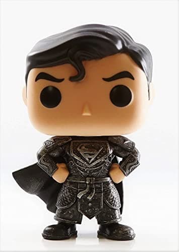 Image of Funko POP! DC Heroes: Imperial Palace - Superman (Black Metallic) Vinyl Figure - 2021 Fall Convention Limited Edition Exclusive