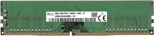Image of Hynix HMA81GU6JJR8N-VK - 8GB DDR4 2666MHz Non-ECC UDIMM RAM PC4-21300 CL19 Memory Module for Desktops