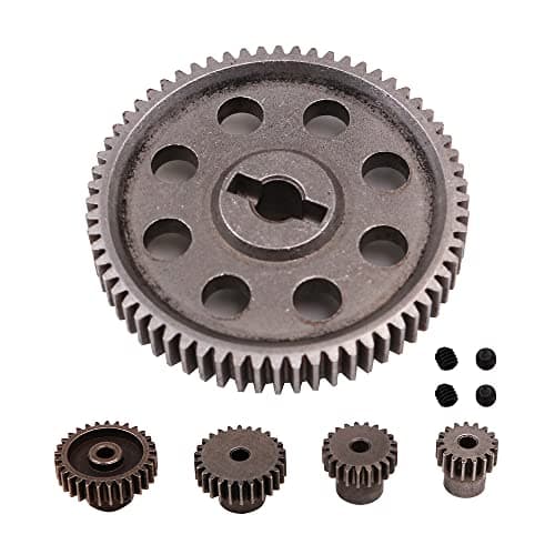 Image of Hsthe Sea 1/10 RC Car Differential Main Metal Spur Gear 64T 17T 21T 26T 29T Motor Gear Upgrade Part