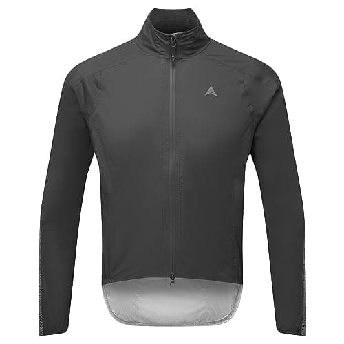 Image of Altura Mens Icon Pocket Rocket Waterproof Packable Cycling Jacket - Carbon - Large