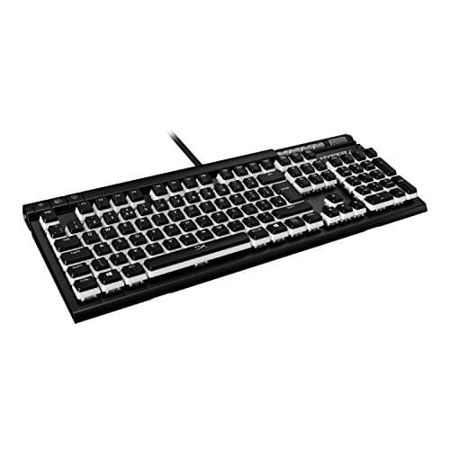Image of HyperX Pudding Keycaps – Full Key Set – ABS – UK Layout – OEM Profile – Black