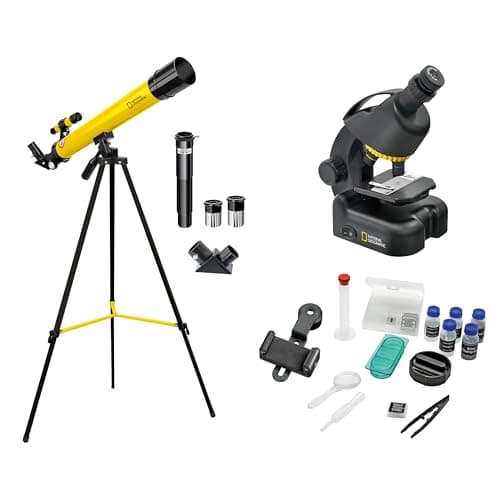 Image of National Geographic 50/600 Telescope, Microscope 640x & Smartphone Adapter Kit