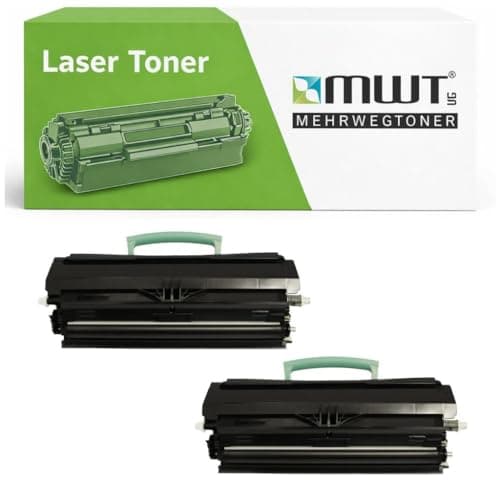 Image of Mehrwegtoner Toner 2X Compatible with Dell 2330 2350 Replaces 593-10337 PK492 Black 593-10343 XN009 with 15% More Performance