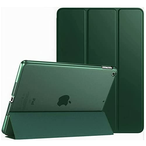 Image of Smart Case for iPad 9.7-Inch Air 1 1st Gen (2013), iPad Air 2 (2014), iPad 5th (2017) iPad 6th (2018) With Auto Sleep/Wake, Magnetic Lightweight Protective Tablet Cover (Emerald Green)