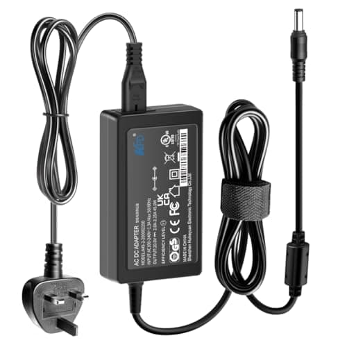 Image of KFD 20V 2A Power Supply Charger for Bose Companion 20 Bose Soundbar Series II TV Speakers power supply AC DC Adapter UK Mains Plug Power Cord Cable