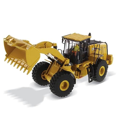 Image of Diecast Masters 1:50 Scale Caterpillar 966 Wheel Loader | High Line Series Cat Trucks & Construction Equipment Model 85686