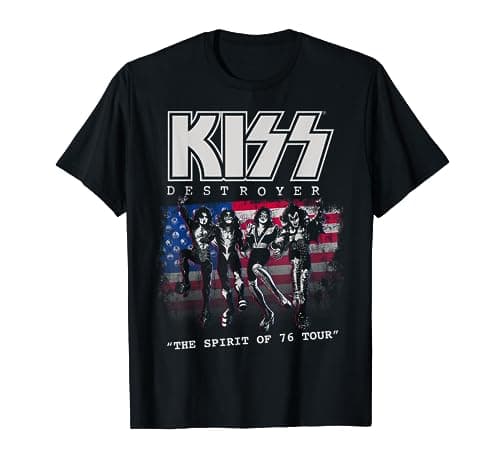 Image of KISS - Destroyer: The Spirit of '76 T-Shirt