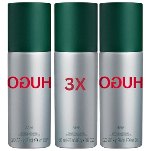 Image of HUGO Man Deodorant Spray 150ml 3 Packs