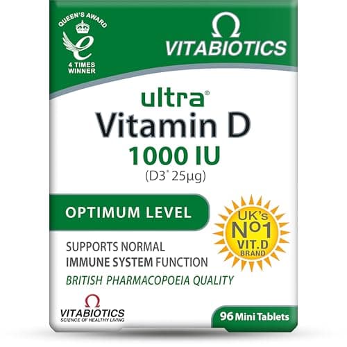 Image of Vitamin D Tablets 1000IU, Vitabiotics Ultra