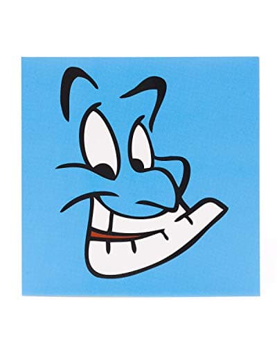 Image of Aladdin Genie Greetings Card - Perfect for A Variety of Occasions - Disney Greetings Card - Disney Gifts - Aladdin Gifts - Gift Card for Kids
