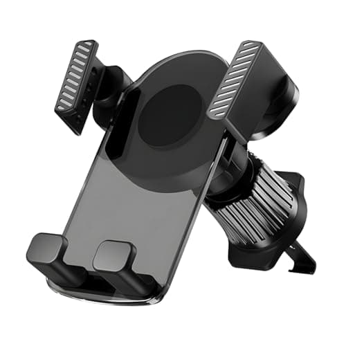 Image of CGEAMDY Air Vent Clip Car Phone Holder Mount, Car Gravity Phone Holder, Air Vent Car Mount 360° Rotation, Super Stable Cars Phone Holder, Automotive Universal Interior Decorative Accessoriese(Black)