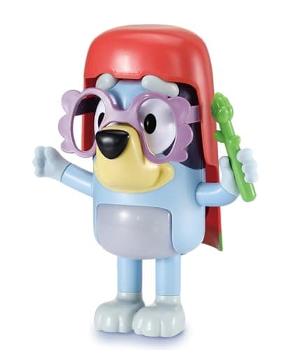 Image of VTech Dress-Up Bluey, Official Character, Interactive Kid's Toy, Includes 9 Accessories, Sounds & Phrases from TV Show, Educational Learning Toy for Kids Aged 3, 4, 5+ Years, English Version