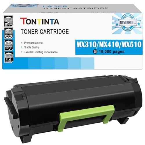 Image of 60F2H00 602H Compatible Toner Cartridge High Capacity 10000 Pages for Lexmark Printer MX310 MX310dn MX410 MX410de MX510 MX510de MX511dte MX511dhe MX511de MX610dw MX611de MX611dhe MX611dte MX611dfe