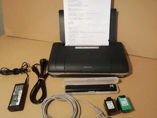 Image of HP Officejet H470 Mobile Printer A4 Colour Inkjet Printer 1200 dpi x 1200 dpi up to 22 ppm (mono) / up to 18 ppm (colour) capacity: 50 sheets USB - Old Model