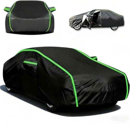 Image of Waterproof Full Car Cover All Weather For Audi A4 B9 Avant 2017-2025, 100% Waterproof & UV Protection, Breathable Outdoor UV Windproof Dustproof Universal Cover for Sedan SUV-f700