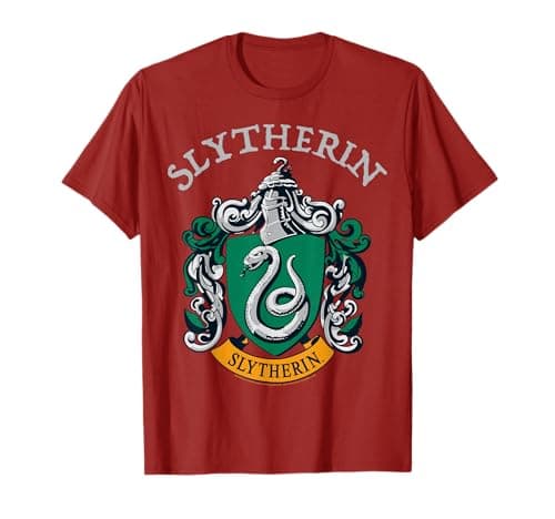 Image of Harry Potter Slytherin Crest T-Shirt