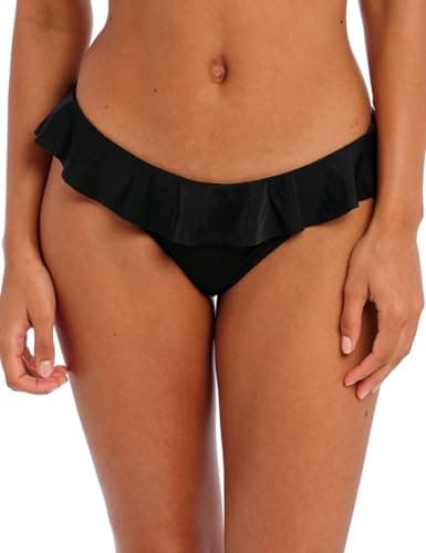 Image of Freya Women's Jewel Cove Italini Bikini Brief, Plain Black, Large
