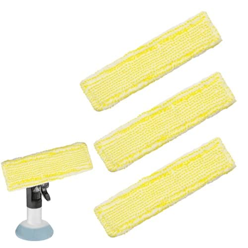 Image of Noenaeni 3Pcs Window Vac Cleaning Pads for Karcher WV2 WV5 WV6 Plus Premium Accessories, High Density Microfibre Replacement Pads for Karcher Window Cleaner Accessories (Bottle Not Included)